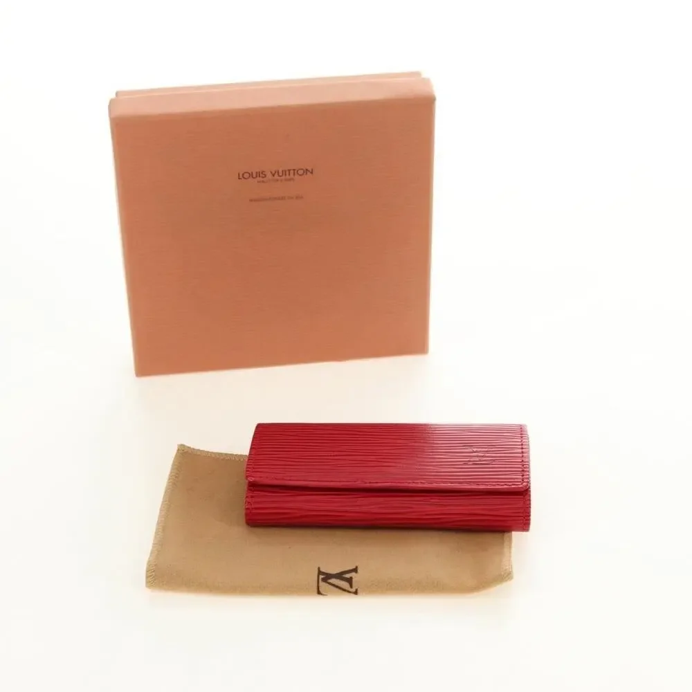 Louis Vuitton Epi Multicles 4 Key Case Red